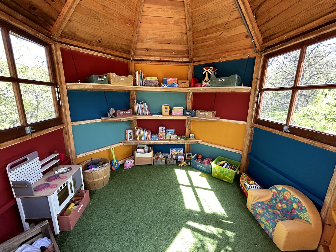 camping drome diois cabane enfants