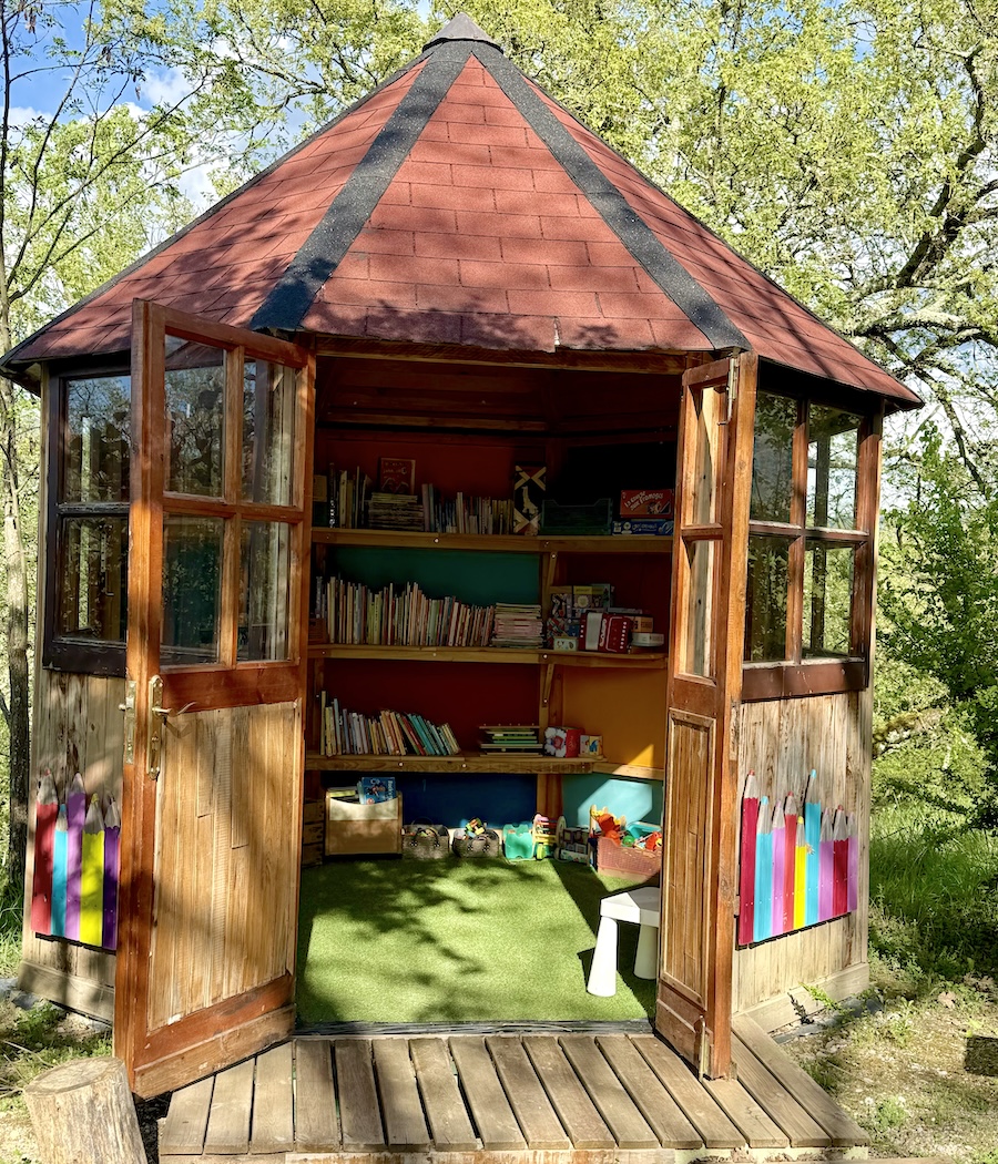 petit camping piegros la clastre cabane enfants
